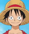 Monkey D. Luffy character portrait used in Onepiecedle